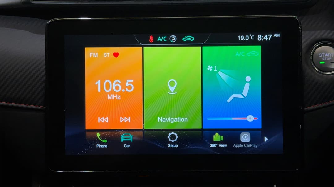 2021 MG Zst Essence, Automatic, 49517 km, Infotainment System