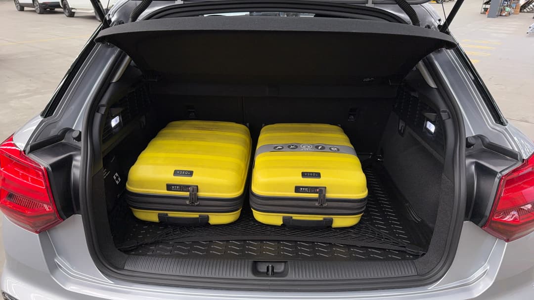 2024 Audi Q2 35 Tfsi, Automatic, 14739 km, Boot Inside View with Luggage