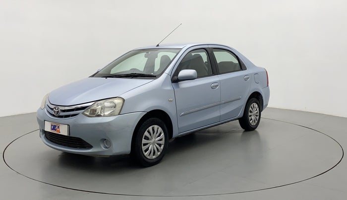 2011 Toyota Etios G, Petrol, Manual, 87,219 km, Left Front Diagonal