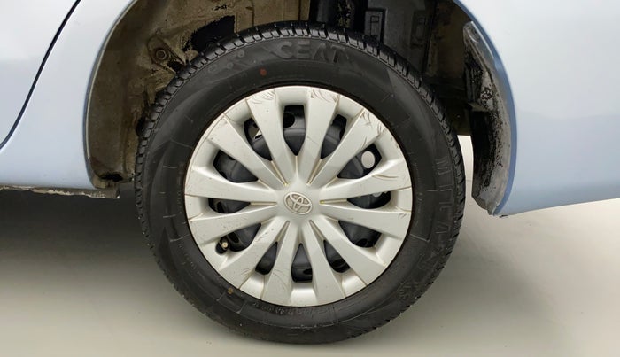 2011 Toyota Etios G, Petrol, Manual, 87,219 km, Left Rear Wheel
