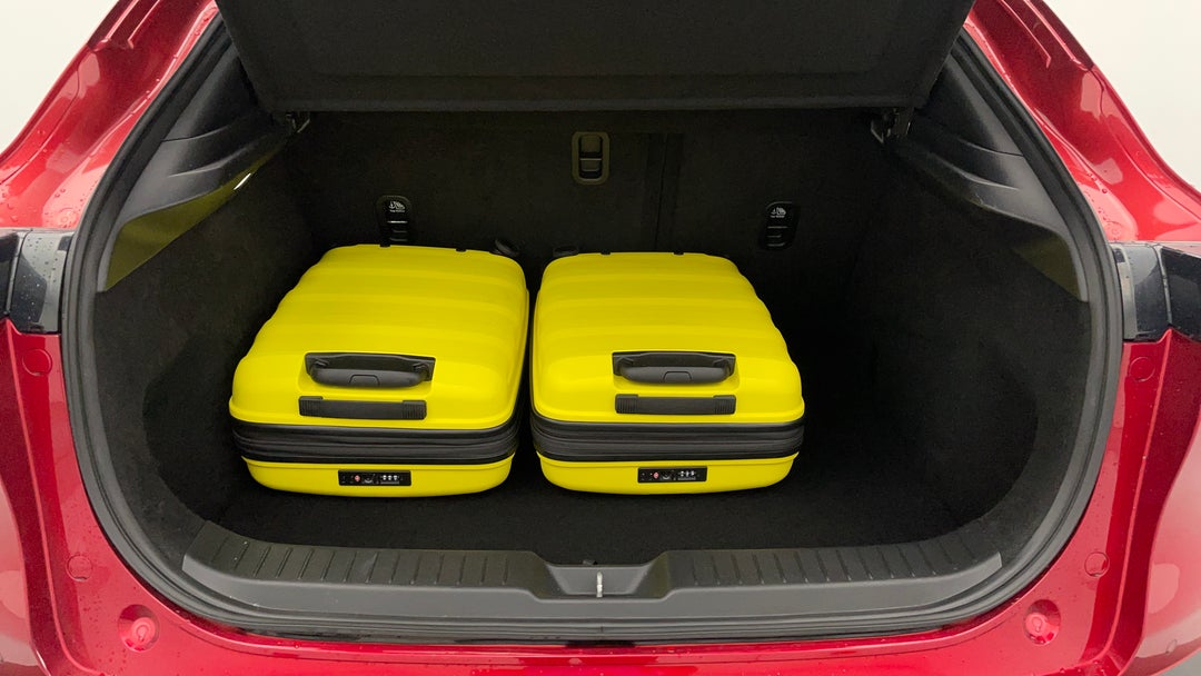 Boot Inside View with Luggage
