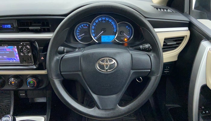 2014 Toyota Corolla Altis J S, Petrol, Manual, 22,547 km, Steering Wheel Close-up