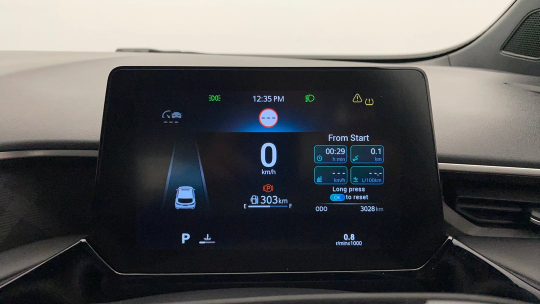 2024 MG Mg3 Essence, Automatic, 3028 km, Odometer View