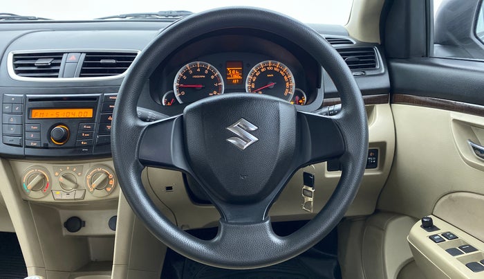 2012 Maruti Swift Dzire VXI 1.2 BS IV, Petrol, Manual, 71,482 km, Steering Wheel Close Up
