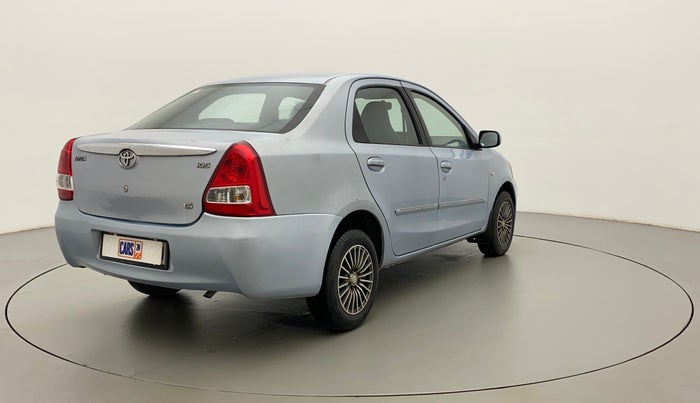 2011 Toyota Etios G, Petrol, Manual, 44,432 km, Right Back Diagonal