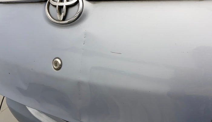 2011 Toyota Etios G, Petrol, Manual, 44,432 km, Dicky (Boot door) - Minor scratches
