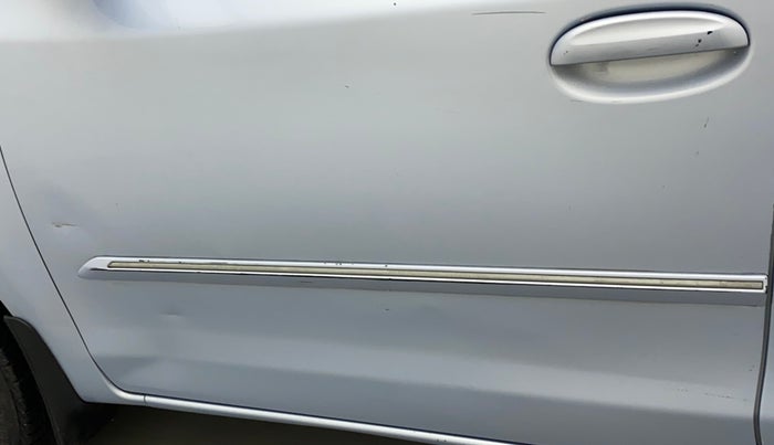 2011 Toyota Etios G, Petrol, Manual, 44,432 km, Front passenger door - Minor scratches