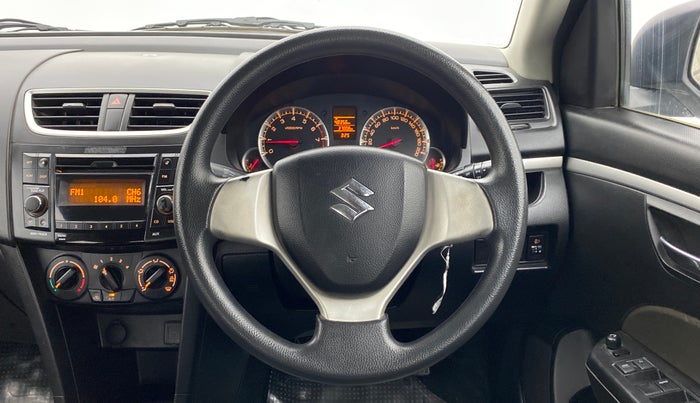 2015 Maruti Swift VXI, Petrol, Manual, 37,046 km, Steering Wheel Close Up