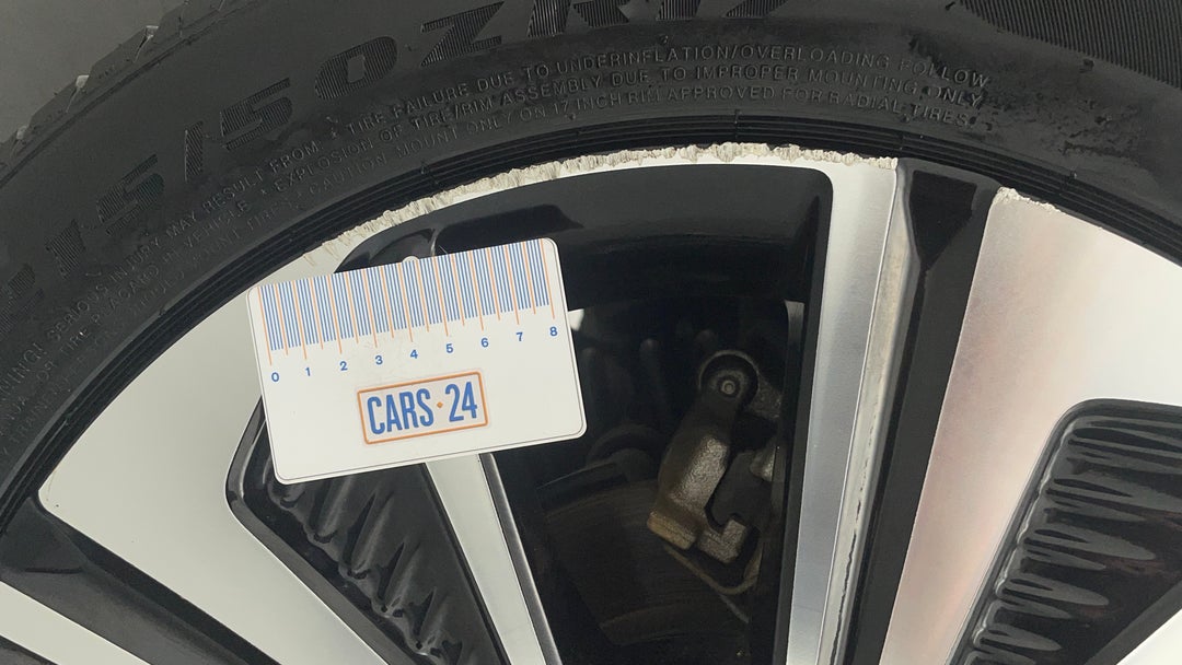 Wheels Rim Rear LHS Gutter Rash