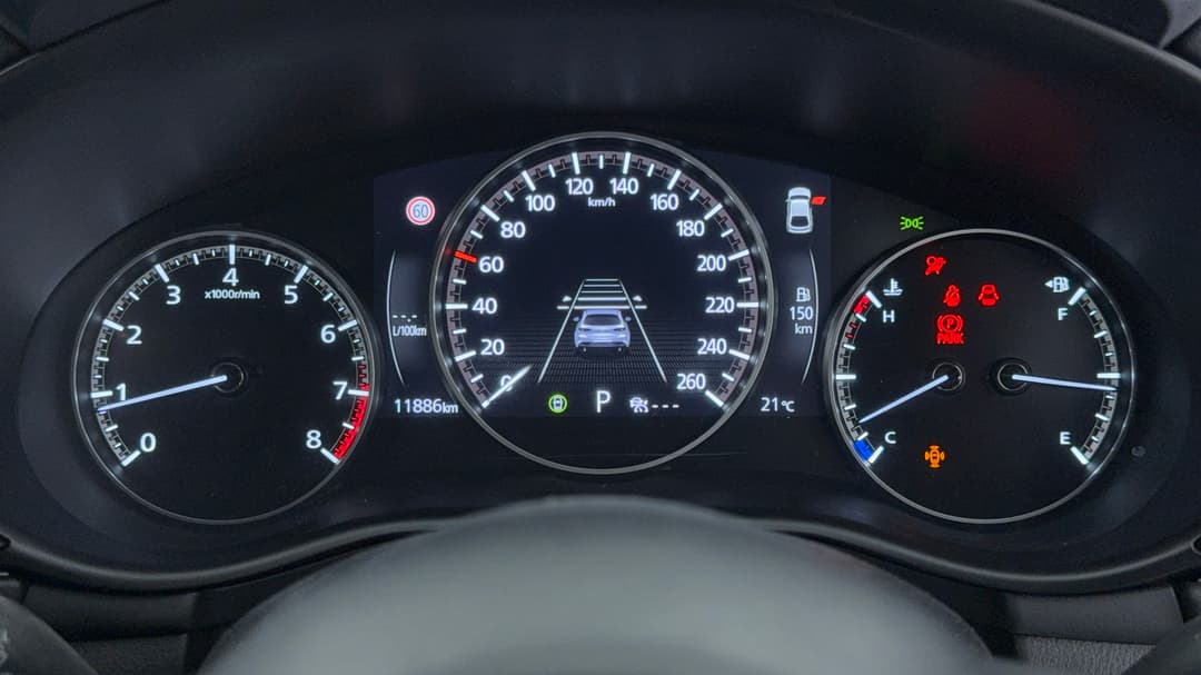 2025 Mazda 3 G20 Pure, Automatic, 11886 km, Odometer View