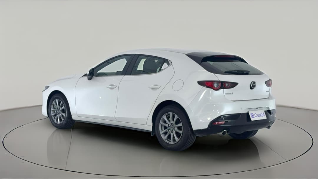 2025 Mazda 3 G20 Pure, Automatic, 11886 km, Left Back Diagonal (45- Degree) View