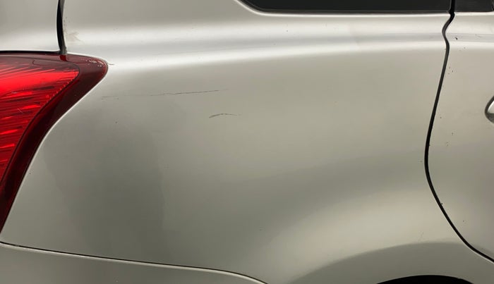 2015 Datsun Go Plus T, Petrol, Manual, 36,773 km, Right quarter panel - Minor scratches
