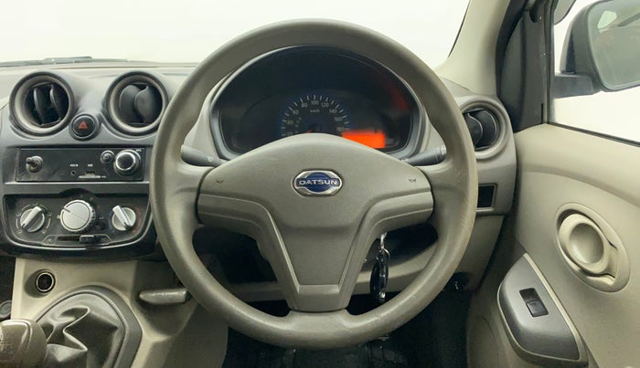 2015 Datsun Go Plus T, Petrol, Manual, 36,773 km, Steering Wheel Close Up