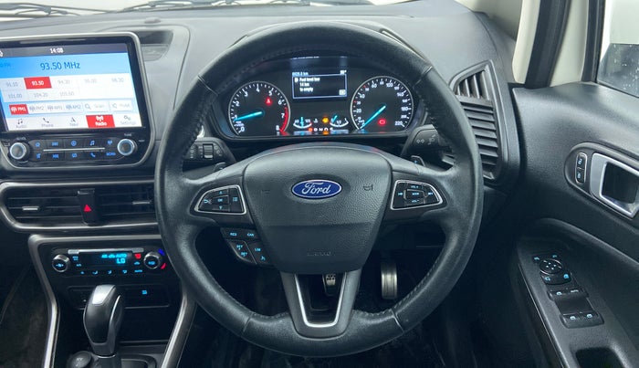 2019 Ford Ecosport 1.5 TITANIUM PLUS TI VCT AT, Petrol, Automatic, 8,868 km, Steering Wheel Close Up