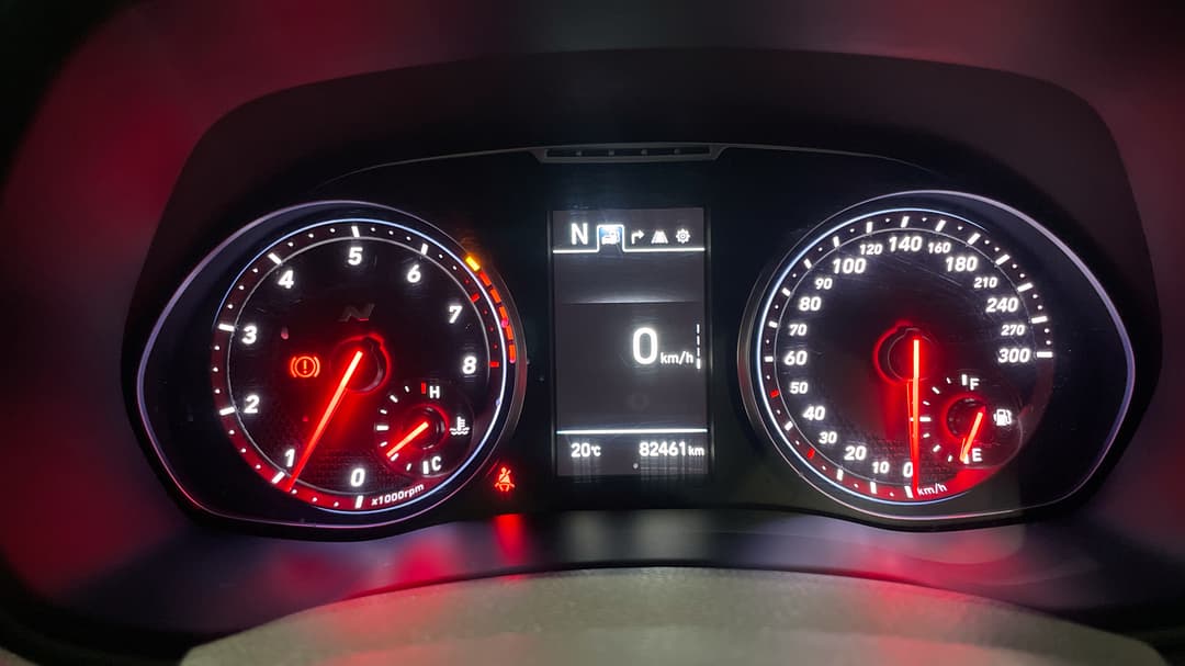 2018 Hyundai i30 N Performance, Manual, 82461 km, Odometer View