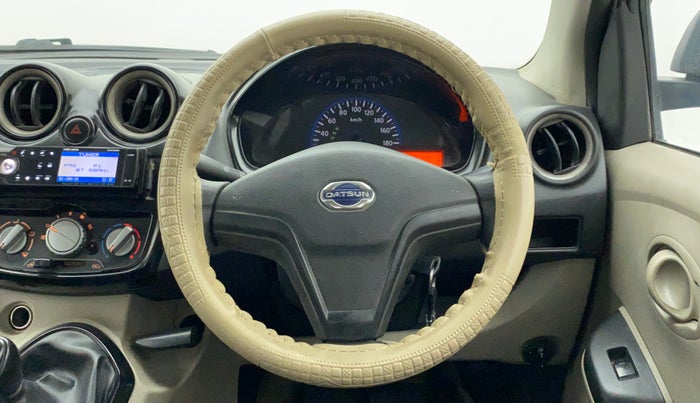 2016 Datsun Go T, Petrol, Manual, 58,962 km, Steering Wheel Close Up