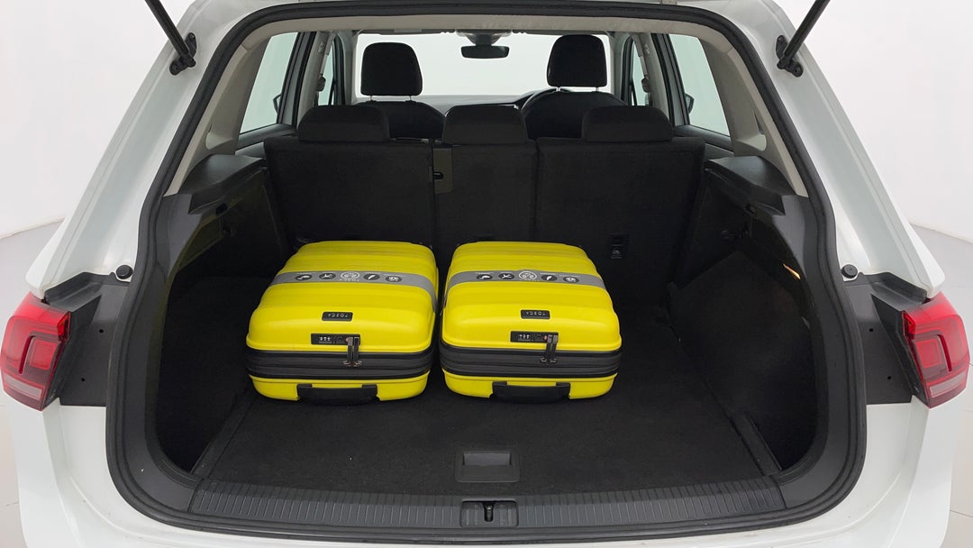 Boot Inside View with Luggage