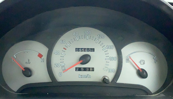 2014 Hyundai Santro Xing GLS, Petrol, Manual, 95,604 km, Odometer Image