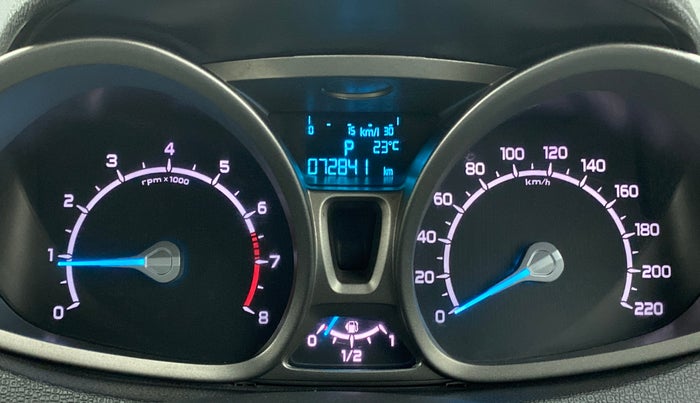 2015 Ford Ecosport 1.5 TITANIUM TI VCT AT, Petrol, Automatic, 72,902 km, Odometer Image