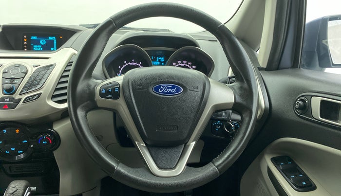 2015 Ford Ecosport 1.5 TITANIUM TI VCT AT, Petrol, Automatic, 72,902 km, Steering Wheel Close Up
