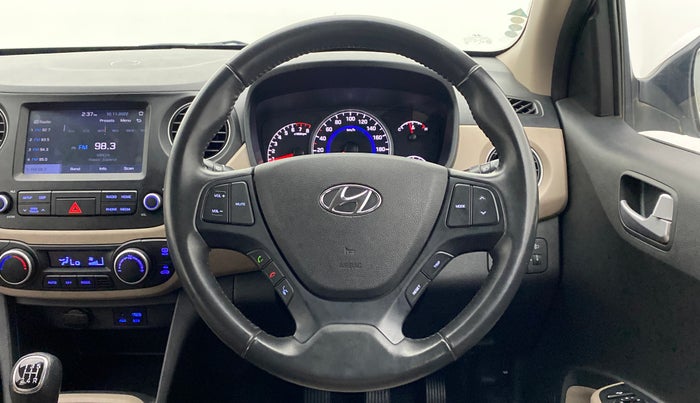 2018 Hyundai Grand i10 ASTA 1.2 VTVT, Petrol, Manual, 22,061 km, Steering Wheel Close Up