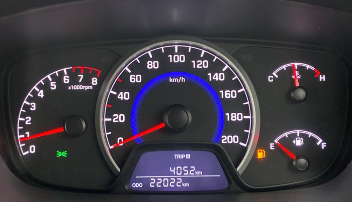 2018 Hyundai Grand i10 ASTA 1.2 VTVT, Petrol, Manual, 22,061 km, Odometer Image