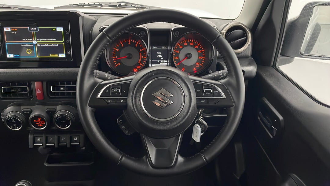 2021 Suzuki Jimny Glx (qld), Manual, 34534 km, Steering Wheel Close-up