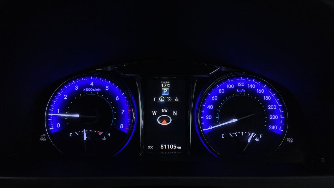 2017 Toyota Camry Rz S.e., Automatic, 81105 km, Odometer View
