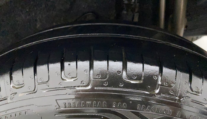 2018 Datsun Go Plus T, Petrol, Manual, 32,117 km, Left Rear Tyre Tread