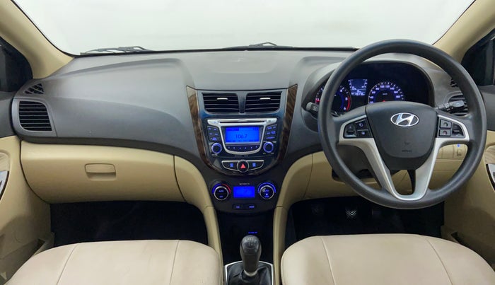 2014 Hyundai Verna FLUIDIC 1.4 CRDI CX, Diesel, Manual, 49,178 km, Dashboard