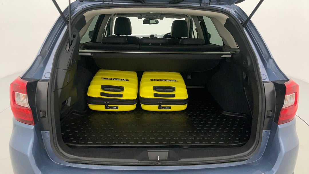 Boot Inside View with Luggage