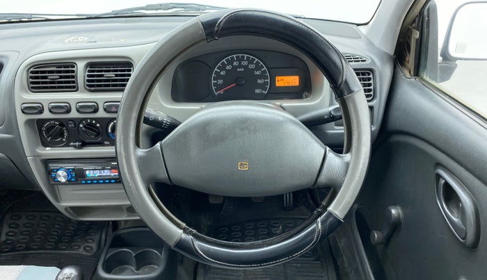 2010 Maruti Alto LXI, Petrol, Manual, 47,633 km, Steering Wheel Close Up