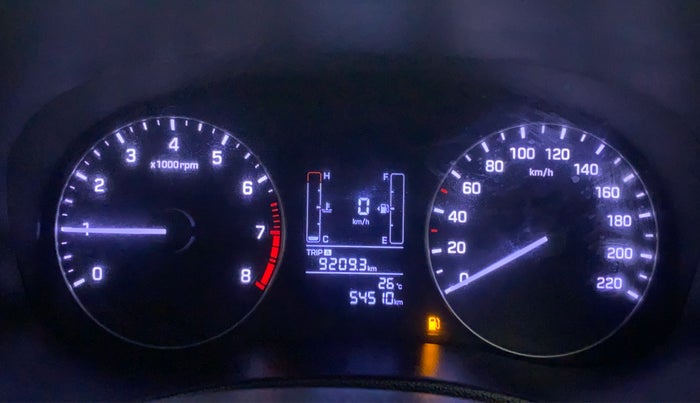 2018 Hyundai Creta E PLUS 1.6 PETROL, Petrol, Manual, 54,510 km, Odometer Image