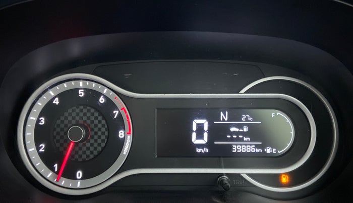 2020 Hyundai AURA SX PLUS 1.2 AMT, Petrol, Automatic, 39,886 km, Odometer Image