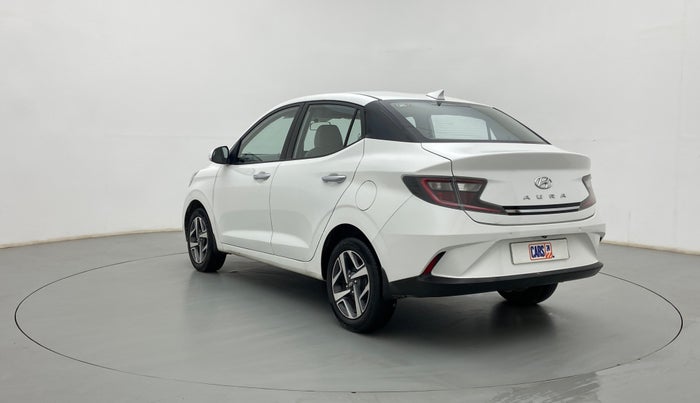 2020 Hyundai AURA SX PLUS 1.2 AMT, Petrol, Automatic, 39,886 km, Left Back Diagonal