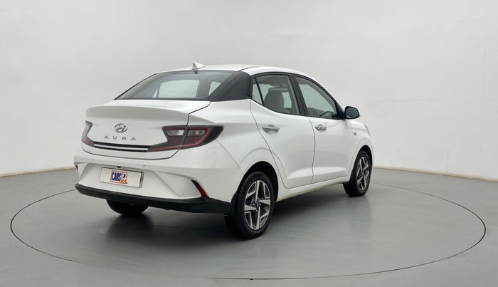 2020 Hyundai AURA SX PLUS 1.2 AMT, Petrol, Automatic, 39,886 km, Right Back Diagonal