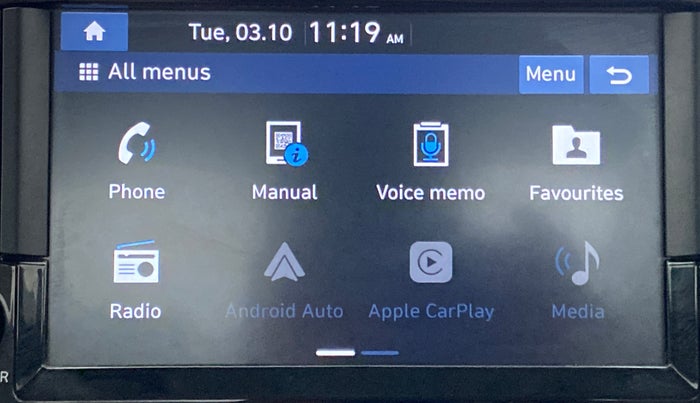 2020 Hyundai AURA SX PLUS 1.2 AMT, Petrol, Automatic, 39,886 km, Apple CarPlay and Android Auto