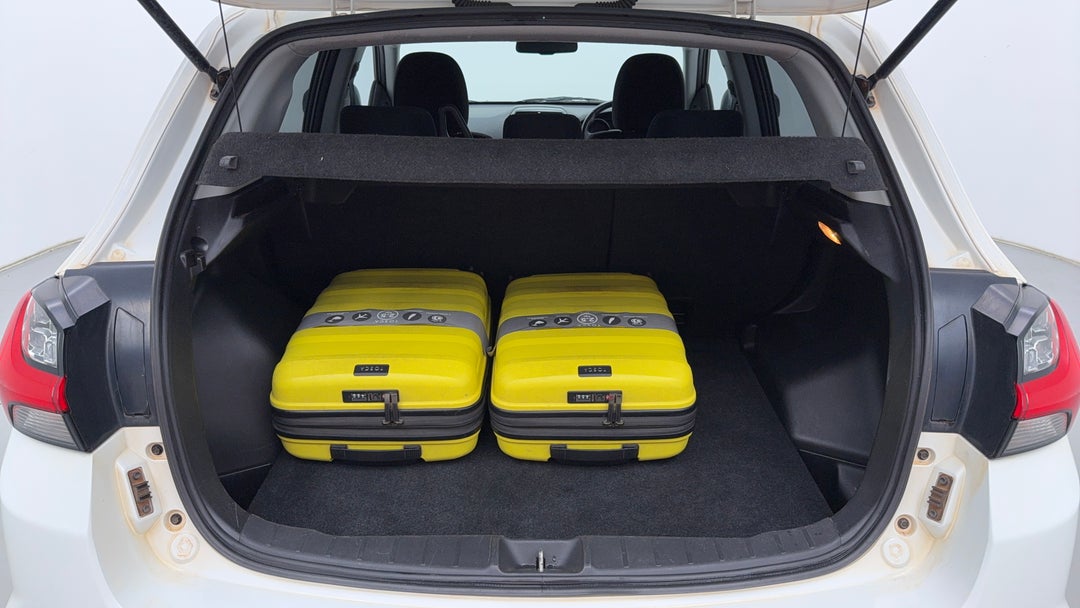 Boot Inside View with Luggage