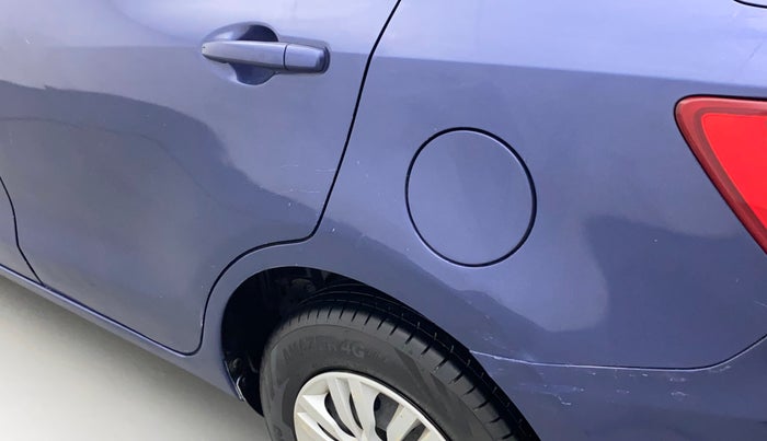 2018 Maruti Dzire VXI, Petrol, Manual, 69,688 km, Left quarter panel - Slightly dented