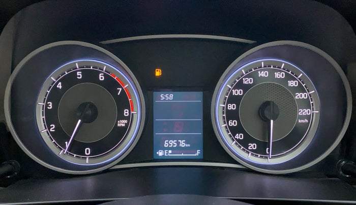 2018 Maruti Dzire VXI, Petrol, Manual, 69,688 km, Odometer Image