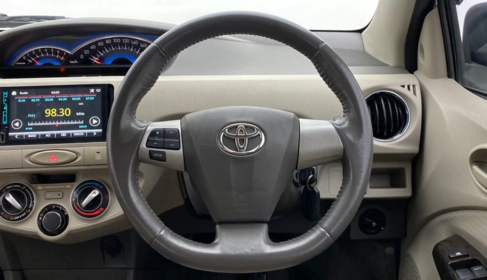 2015 Toyota Etios VX, Petrol, Manual, 41,578 km, Steering Wheel Close Up