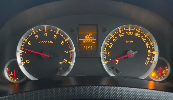 2013 Maruti Swift VXI D, Petrol, Manual, 82,085 km, Odometer View