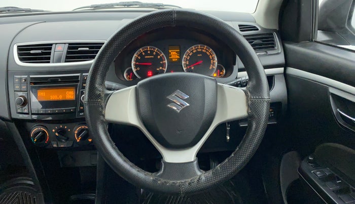 2015 Maruti Swift VXI D, Petrol, Manual, 34,459 km, Steering Wheel