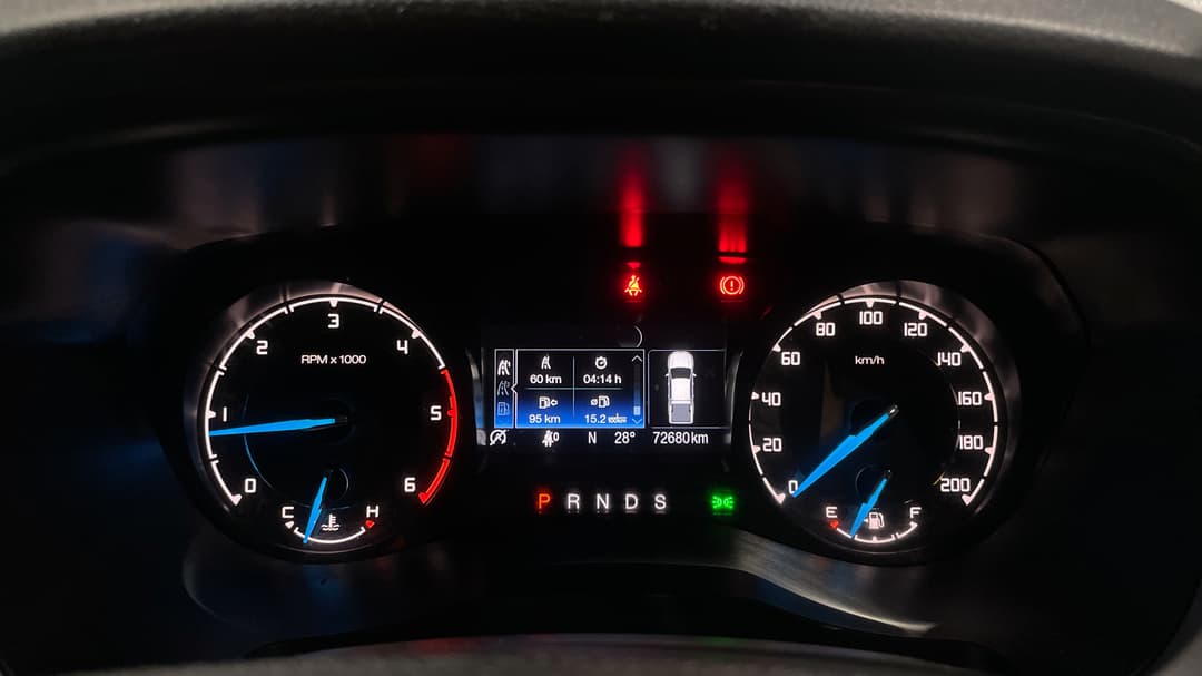 2021 Ford Ranger Xlt 2.0 (4x4), Automatic, 72680 km, Odometer View