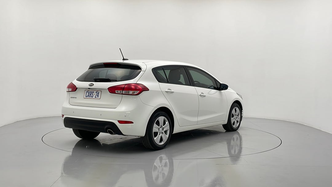 2018 Kia Cerato S, Automatic, 15759 km, Right Back Diagonal (45- Degree) View
