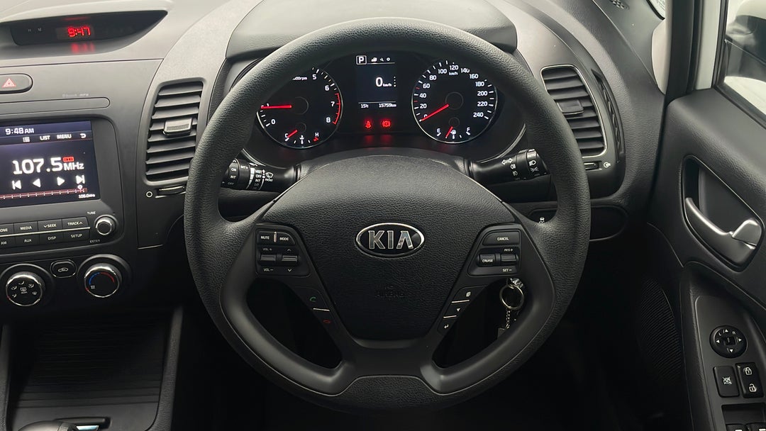2018 Kia Cerato S, Automatic, 15759 km, Steering Wheel Close-up