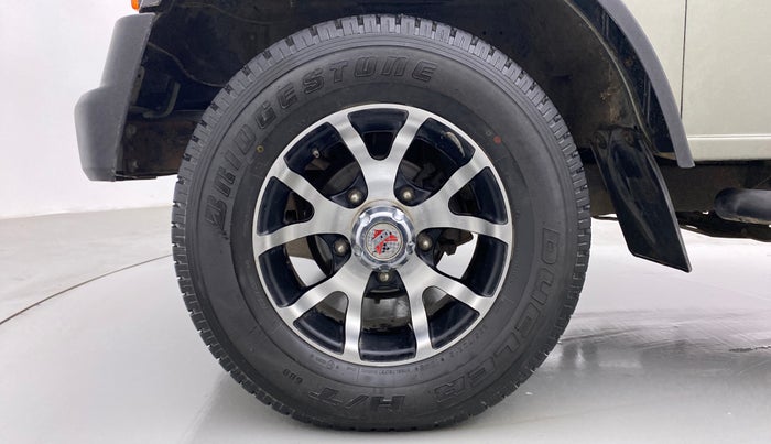 2017 Mahindra Thar CRDE 4X4 BS IV, Diesel, Manual, 79,893 km, Left Front Wheel