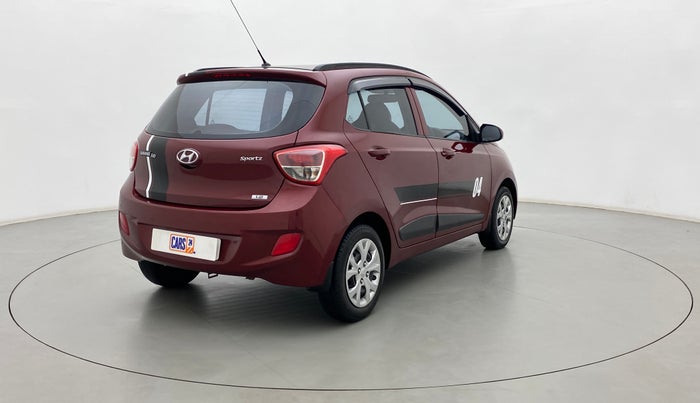 2015 Hyundai Grand i10 SPORTZ 1.2 KAPPA VTVT, Petrol, Manual, 87,960 km, Right Back Diagonal