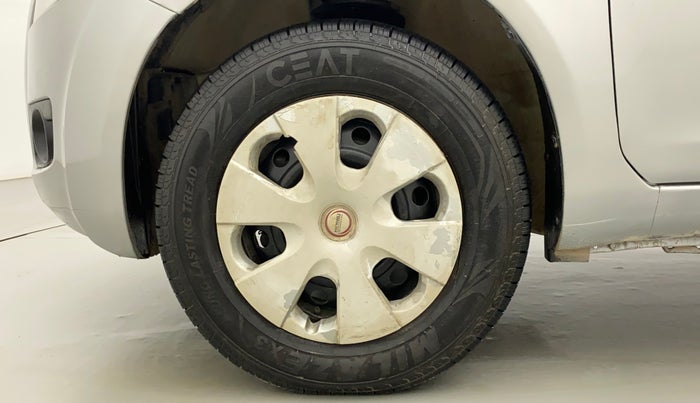 2012 Maruti Ritz VXI, Petrol, Manual, 53,625 km, Left Front Wheel