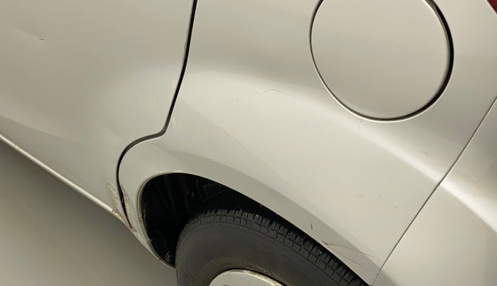 2012 Maruti Ritz VXI, Petrol, Manual, 53,625 km, Left quarter panel - Minor scratches